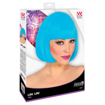 Peluca Lou Lou Azul Celeste