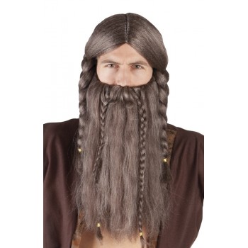 Peluca Vikingo C/Barba