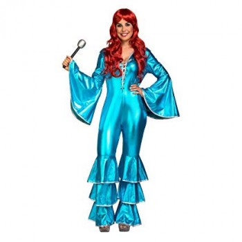 Disf.Chica Disco Mono Azul Ml