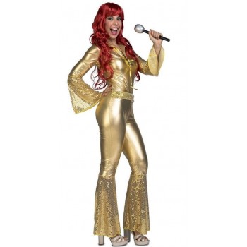 Disf.Chica Disco Mono Oro Ml