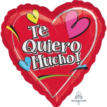 Globo 18" Te Quiero Mucho