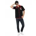 Camisa Chico Negra Bowling T-M