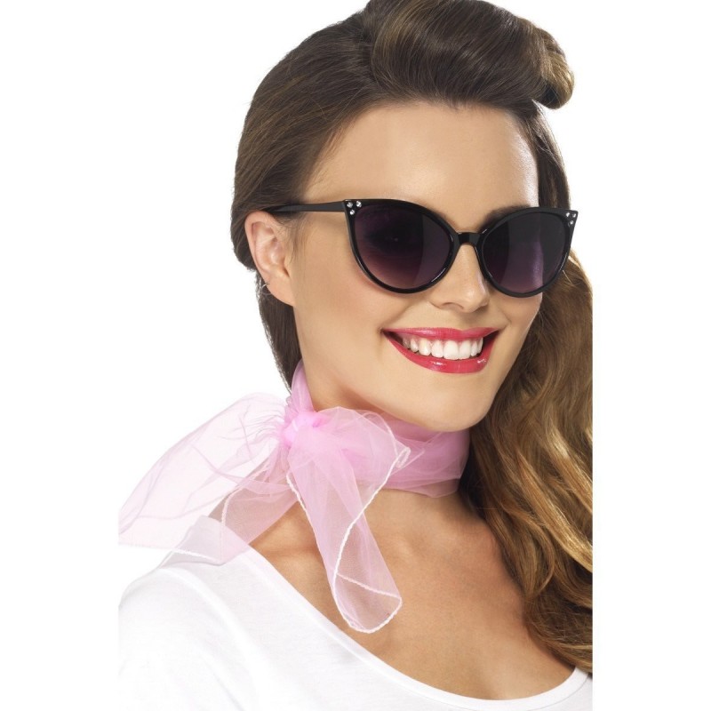 Pañuelo P/Cuello Rosa Años '50 Pañuelo P/Cuello Rosa Años '50