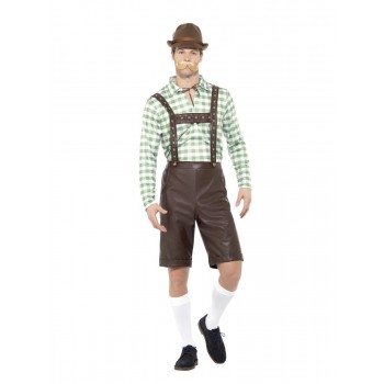 Disf.Bavaro Marron Y Verde Xl