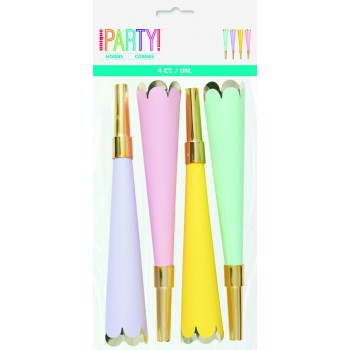 P/4 Cornetas Color Pastel