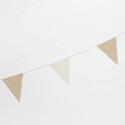Banderin Tela Marfil/Beige Banderin Tela Marfil/Beige