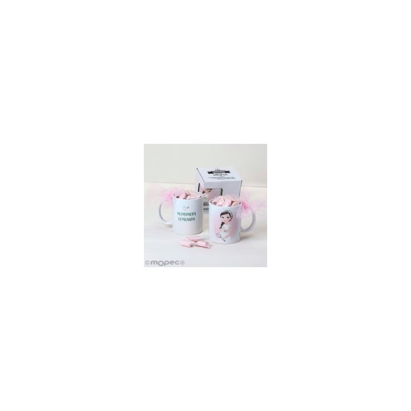 Taza Comunion Niña Romantica Taza Comunion Niña Romantica
