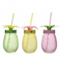 Vaso Piña C/Cañita Colores Vaso Piña C/Cañita Colores
