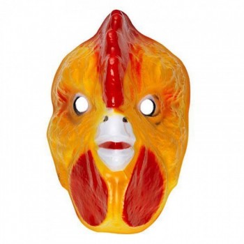 Careta Gallo Plastico