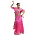 Disf.Bailarina Bollyw.Rosa T-M