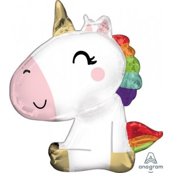 Globo Unicornio Sentado 68X73m