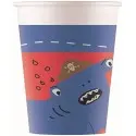 P/8 Vaso Carton Piratas Marino