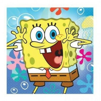 P/20 Serv.Bob Esponja 33X33