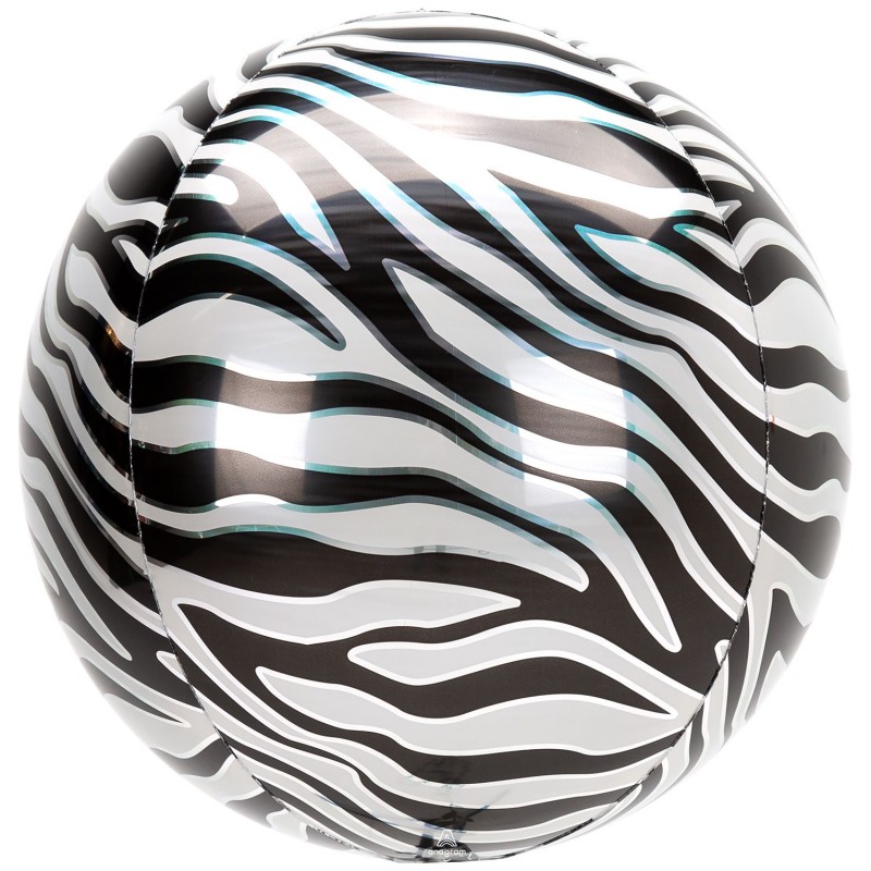 Globo Orbz Print Zebra