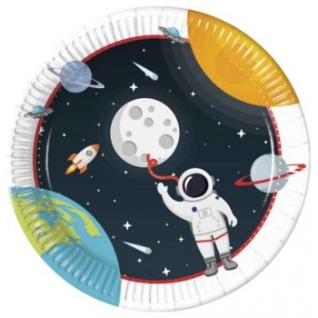 P/8 Plato 23Cm Espacio Exterio