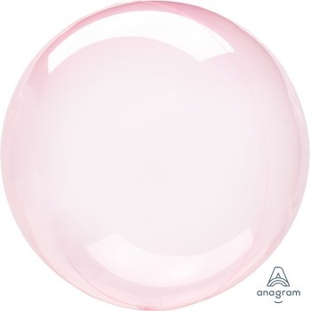 Globo Orbz Rosa Fuerte Cristal