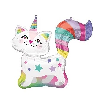Globo 78Cm Gatocornio Multicol