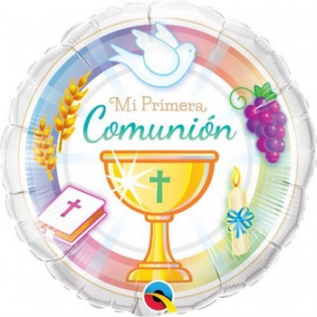 Globo 18"Mi 1ªcomunion Caliz