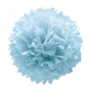 P/3 Pompon Azul Pastel