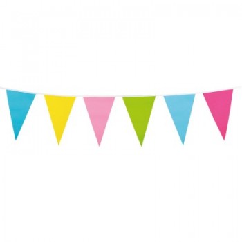 Banderin 10Mt Colores Pastel