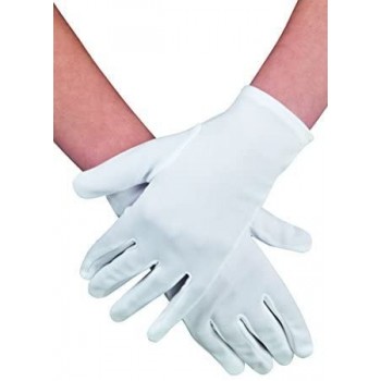 Guantes Blancos Cortos
