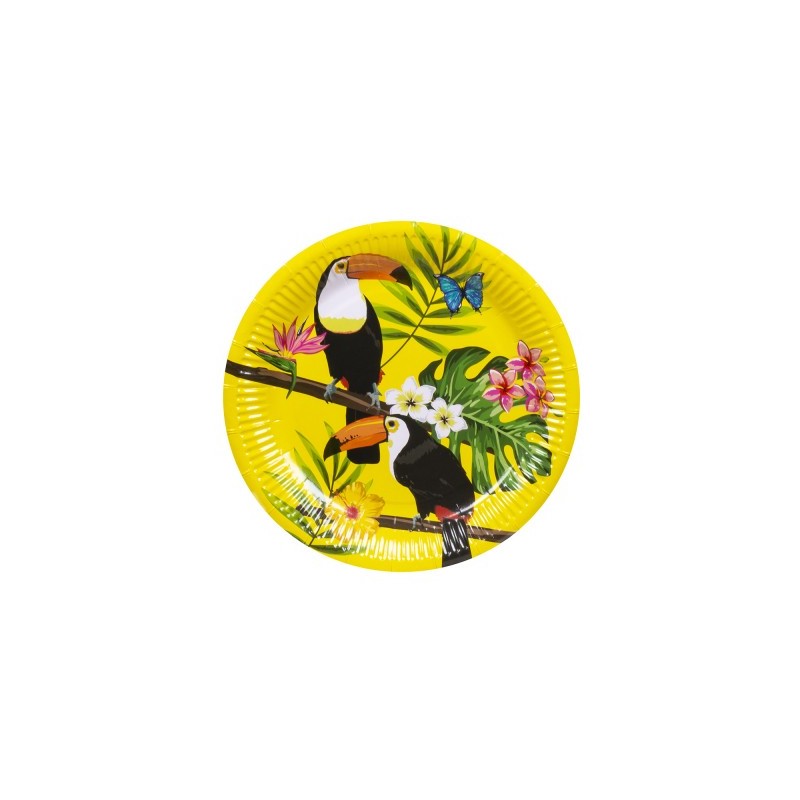 P/6 Platos 23Cm Tucan