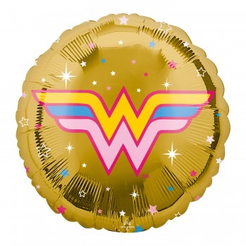 Globo 18"Oro Wonder Woman