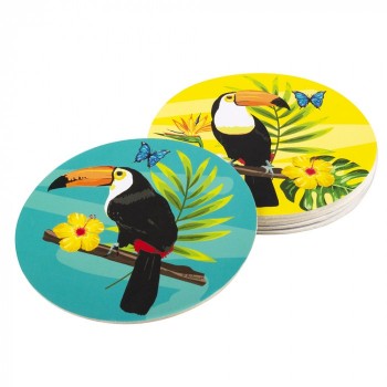 P/6 Posavasos Tucan 10Cm