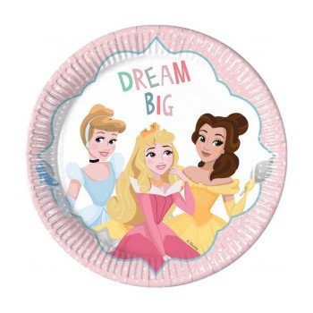 P/8 Plato 23Cm Princesas Dream