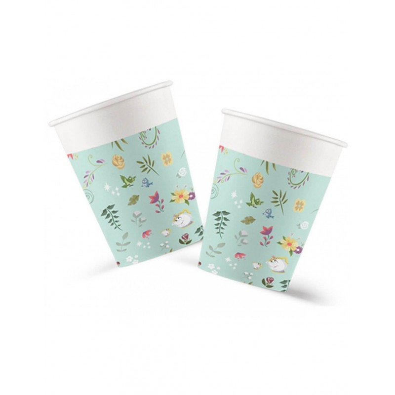 P/8 Vaso Carton Princesas Flor P/8 Vaso Carton Princesas Flor