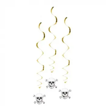 P/3 Deco Espiral Calav.Pirata
