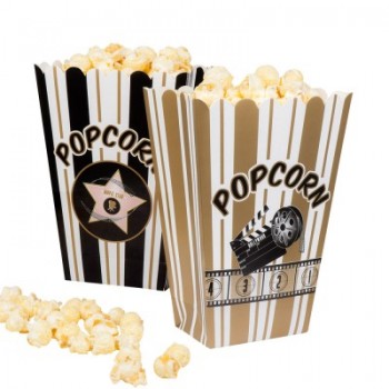 P/4 Caja Palomitas Hollywood