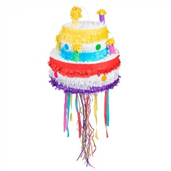 Piñata Tarta Velas C/Cinta