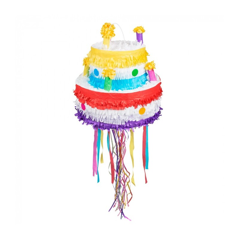 Piñata Tarta Velas C/Cinta Piñata Tarta Velas C/Cinta