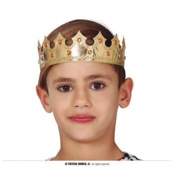 Corona Rey Oro Infantil