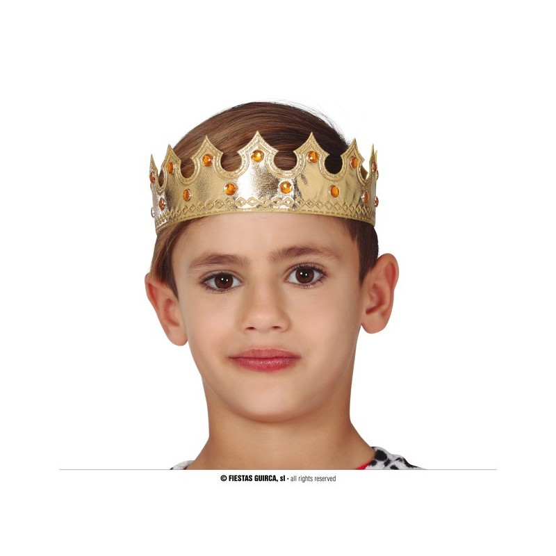 Corona Rey Oro Infantil