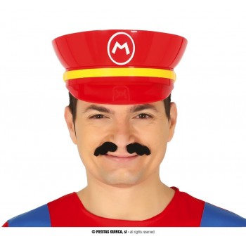 Gorra Roja Plastica Fontanero