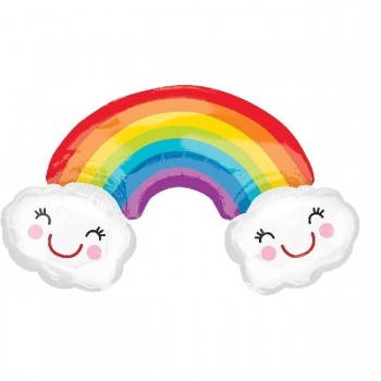 Globo Forma Arco Iris
