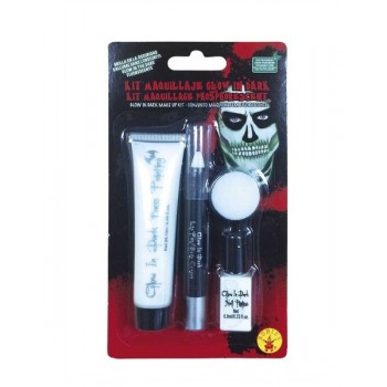 Kit Maquillaje Glow In Dark