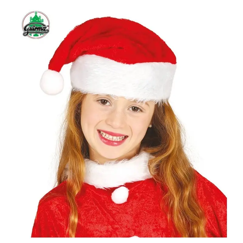 Gorro Papa Noel Infantil 34Cm Gorro Papa Noel Infantil 34Cm