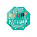 Globo Hexagonal Happy Bday