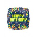 Globo Happy Bday Pixels