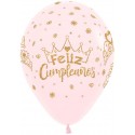 B/12 Globo R12 Rosa Feliz Cump B/12 Globo R12 Rosa Feliz Cump