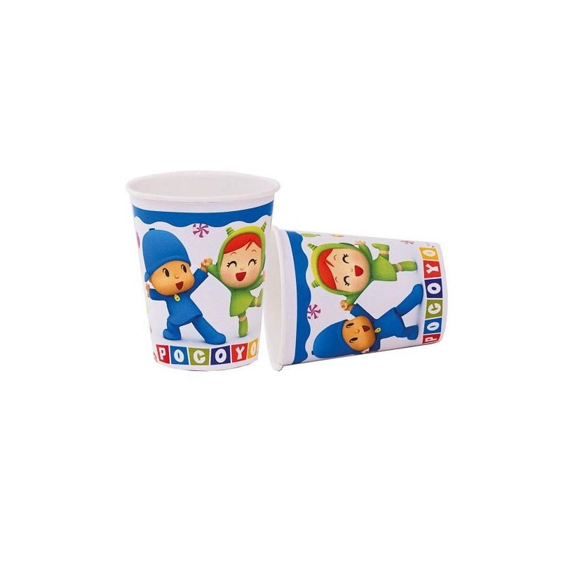P/8 Vaso Pocoyo Y Nina P/8 Vaso Pocoyo Y Nina