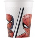 P/8 Vaso Spiderman Papel Compo