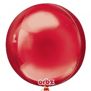 Globo Orbz Rojo 40Cm