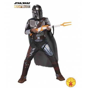 Disf. Mandalorian Silver 5-7 años