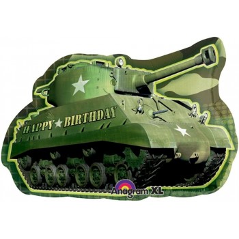 Globo Tanque H.Birthday 66Cm