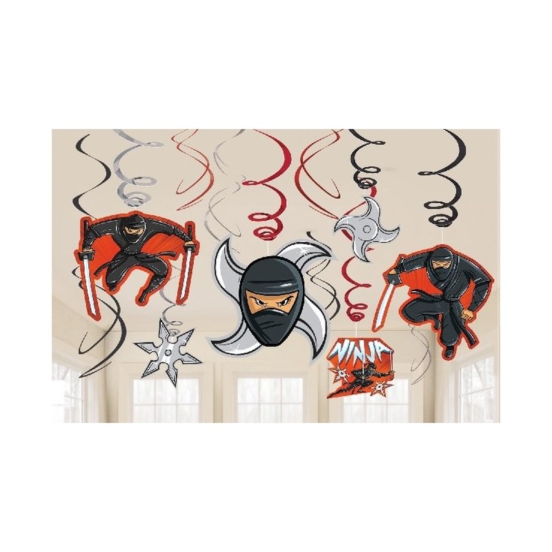 Dec. colgante Ninjas