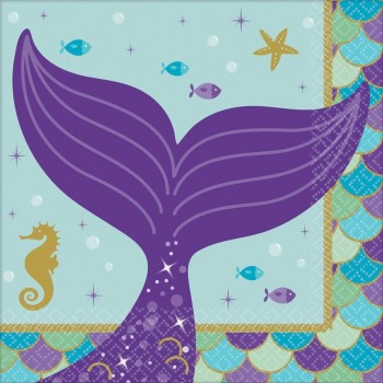 P/16 Serv.Cola De Sirena 25X25